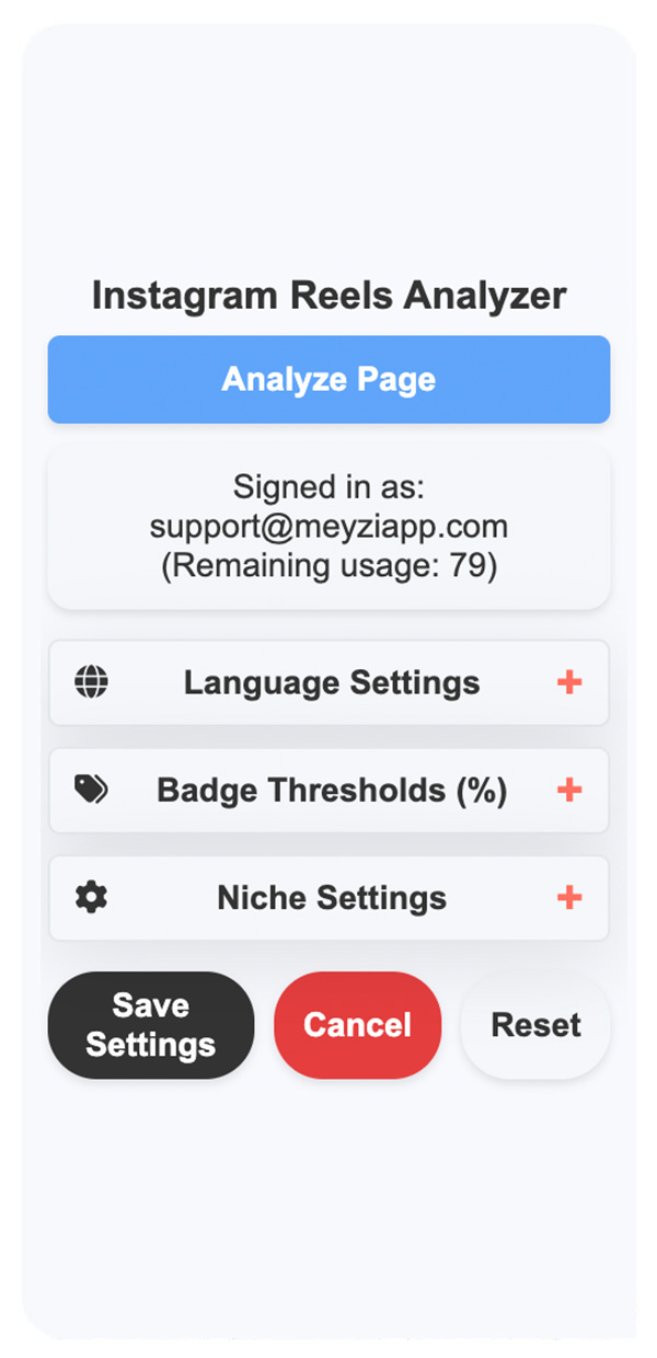 Meyziapp Analytics Dashboard